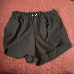 FLX paperbag waist running athletic shorts 2X